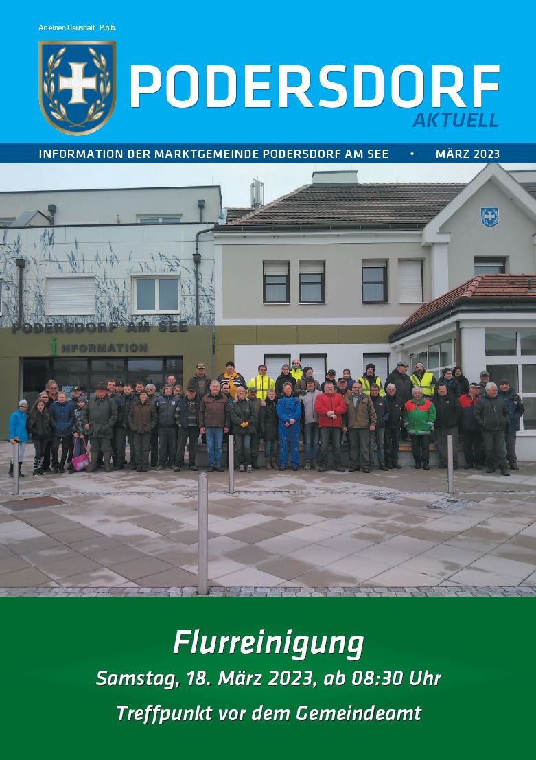 podersdorf aktuell 03 2023 cover